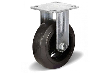 Колесо большегрузное обрезиненное неповоротное FCD80 200 мм MFK-TORG 1081200