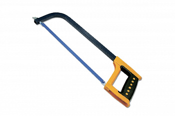 Ножовка по металлу SANTOOL с прорезиненной пластиковой ручкой 300 мм 030305