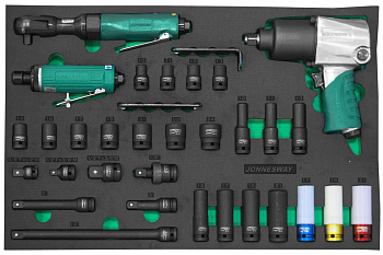 Набор пневматического инструмента Jonnesway JA-C231SV 1/2"DR 31 предмет 49274