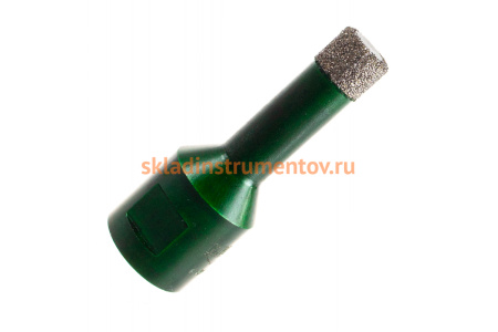 Коронка алмазная KERAMOGRANIT-DRY (12x62 мм; М14) D.BOR D-KG-D-012-014