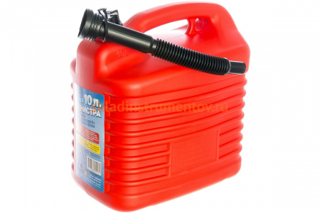 Канистра полимерная 10 л ''МАМОНТ'' для ГСМ с заливным устройством 5 мм СПЕЦ И-52100