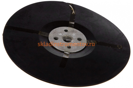 Тарелка резиновая "Мастер" (180 мм; М14) для углошлифовальных машин ЗУБР 35773-180