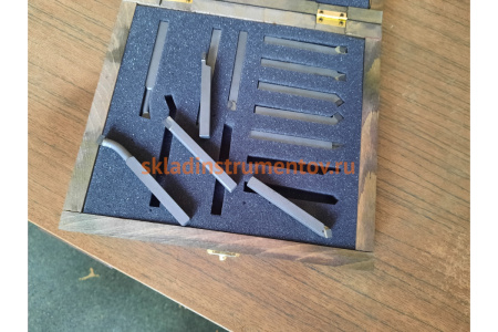 Набор резцов c твердосплавными напайками (12 шт; 8x8 мм; Т5К10) MetalMaster 17668