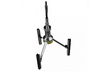 Хон для обработки цилиндров 2"-7" с тремя камнями 100x10x8 мм ROCKFORCE RF-9G0901