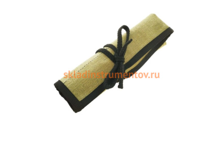 Тканевая сумка-скрутка для небольших инструментов Петроградъ модель 1, 6 карманов М00013733