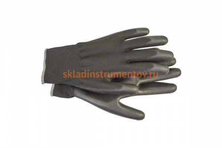 Перчатки с полиуретановым покрытием HAUPA размер 8, черные, 1 пара 120300/8