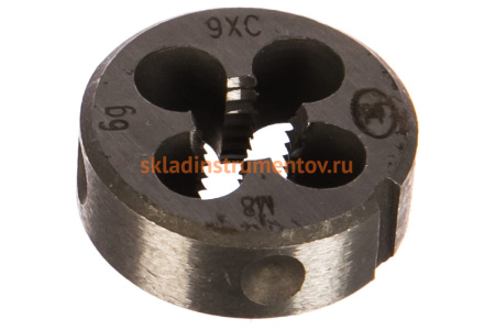 Метрическая плашка ТехноСталь М 8.0х1.25 9ХС t240036