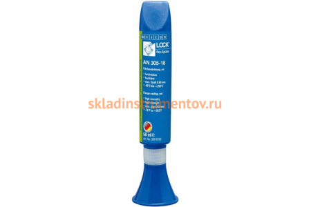 Однокомпонентный клей-герметик Weicon AN 305-18 красный 50 мл wcn30518150