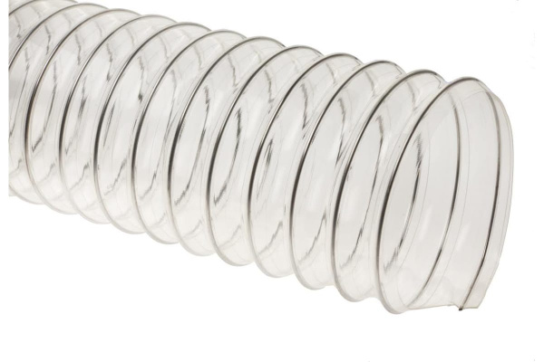 Шланг полиуретановый прозрачный, длина 5м, диаметр 100мм, стенка 0,5мм JET PU500.100.5