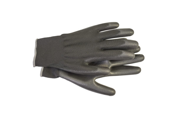 Перчатки с полиуретановым покрытием HAUPA размер 8, черные, 10 пар 120300/8-10