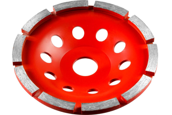 Чашка алмазная однорядная 125 мм ЗУБР Мастер, 33377-125