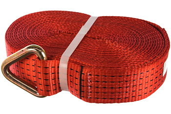 Свободный конец стяжного ремня 2.5/5 тн, 10 м РОМЕК 50.25.000.2 2000000007526