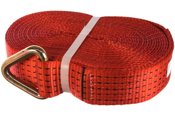 Свободный конец стяжного ремня 2.5/5 тн, 10 м РОМЕК 50.25.000.2 2000000007526