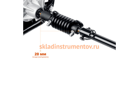 Адаптер пружинный для мотобуров, d=20 мм Зубр 7059-20