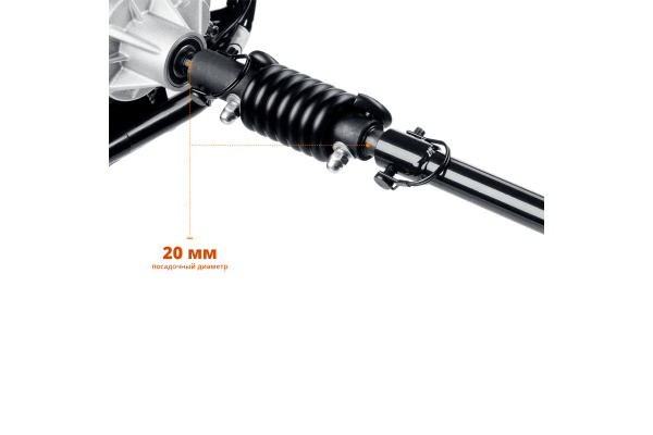 Адаптер пружинный для мотобуров, d=20 мм Зубр 7059-20
