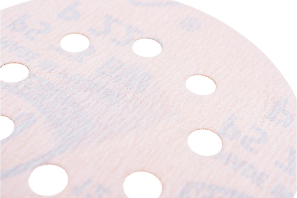 Круг шлифовальный на липучке для обработки красок, лаков и шпаклевок (125 мм; Р220; 8 отверстий) KLINGSPOR 307103