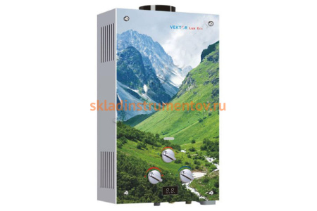 Газовая колонка Vektor LUX ECO 20-2 Горы Лето