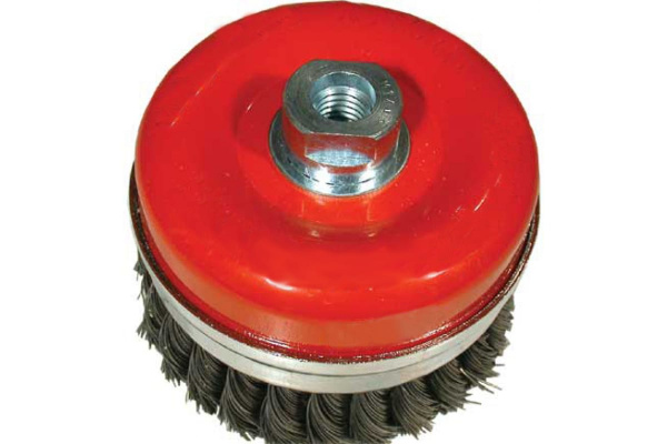 Щетка чашечная (М14; 125 мм) с витой стальной проволокой Энкор 9538