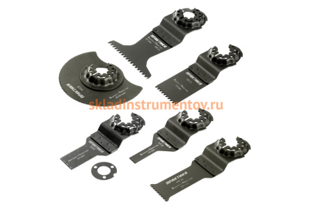 Набор насадок №4 для МФИ по дереву (6 шт.) ПРАКТИКА 240-539