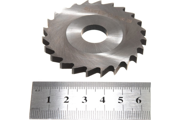 Фреза отрезная (63x5x16 мм; тип 2; z=24; Р6М5) HORTZ 205256
