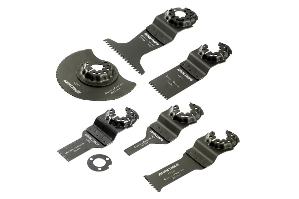 Набор насадок №4 для МФИ по дереву (6 шт.) ПРАКТИКА 240-539