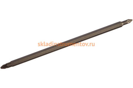 Бита двусторонняя PZ1xPZ2, L=165 мм FORCE 122D12