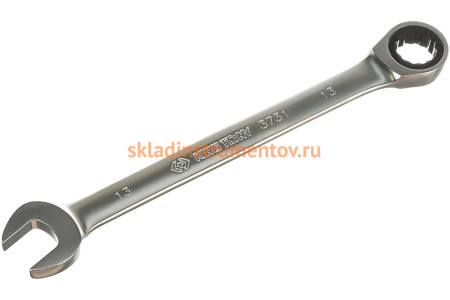 Набор комбинированных трещоточных ключей (8-24 мм, чехол из теторона, 12 предметов) KING TONY 12112MRN