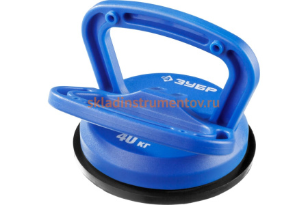 Одинарный пластиковый стеклодомкрат 40кг Зубр Профессионал 3372-1_z01