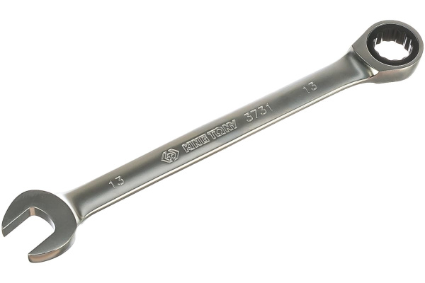 Набор комбинированных трещоточных ключей (8-24 мм, чехол из теторона, 12 предметов) KING TONY 12112MRN