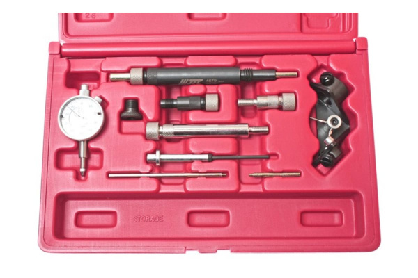 Набор инструментов для регулировки топливного насоса на дизельном двигателе (11 предметов в кейсе) JTC 4679