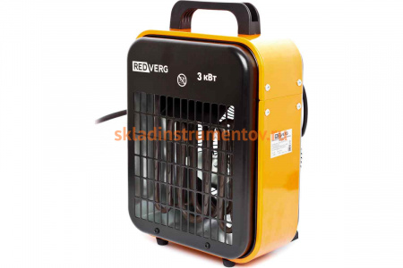 Электрический воздухонагреватель REDVERG RD-EHS3 5021358