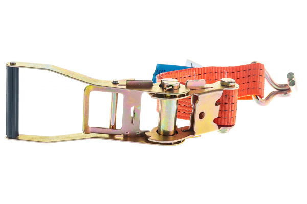 Стяжной ремень для авто 3м, 2,0/4,0 т с 3-мя крюками РОМЕК 50.20.3.1.А 2000000007663