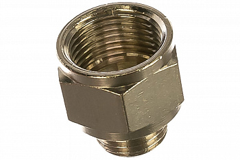 Переходник мама 3/8" - папа 1/4" 1216/6 M1/4*F3/8 GAV 12005