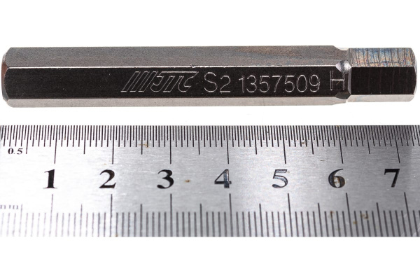 Удлиненная шестигранная вставка 10мм 9х75мм S2 JTC 1357509