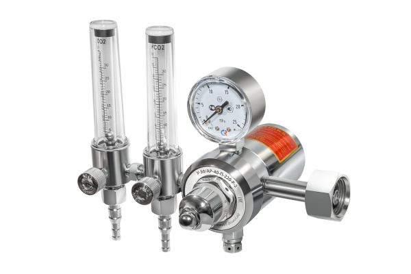 Регулятор расхода газа универсальный У-30/АР-40-П-220-Р-2 Сварог 1C008-0120-2 AR/CO2 220V95646