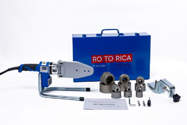 Раструбный сварочный аппарат ROTORICA Rocket Welder 63 Blue серия Top RT.3111263