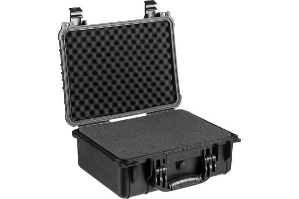 Ударопрочный пластиковый ящик, степень защиты IP55, 16", KRAFTOOL "PANZER" 38251-16