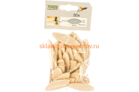 Соединительная ламель 53х19х4мм, 50шт PINIE 160-1050