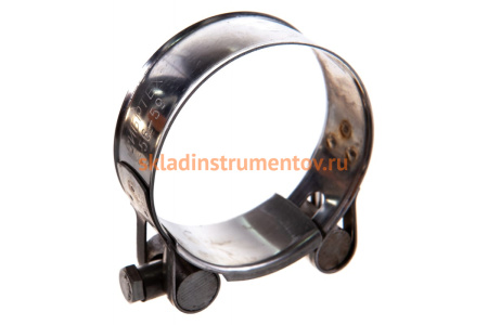 Металлические хомуты СИБРТЕХ, силовые, 56-59мм, ширина 20мм, шарнирный, W4, 2шт 475433