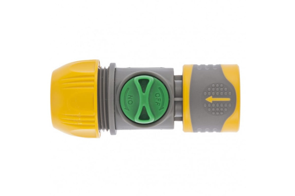 Соединитель быстросъемный универсальный 1/2-3/4" с переключателем PALISAD LUXE 66254