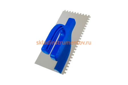 Зубчатая гладилка (130 х 270 мм, зуб 8 х 8 мм) РемоКолор 27-1-008