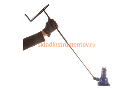 Механический бутылочный домкрат 2 т, h подъема 160–325 мм STELS 50101