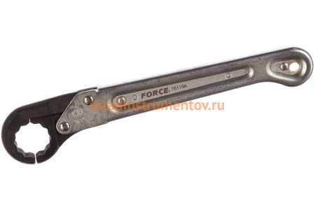 Накидной разъёмный ключ д/трубок 19 мм FORCE 75119A