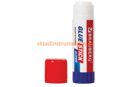 Клей-карандаш BRAUBERG SUPER 21 г, Южная Корея 229542