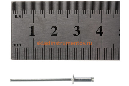 Заклепка алюминиевая (1 шт; 2.4x8 мм) Энкор 9151