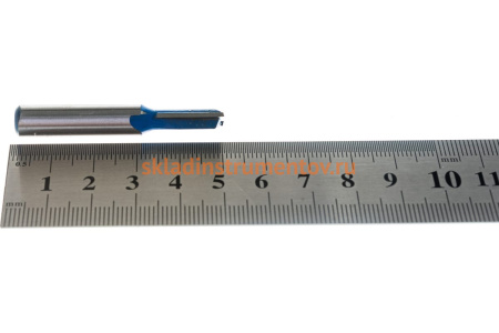 Фреза пазовая прямая ПРОФЕССИОНАЛ (6х16х50 мм; хвостовик 8 мм) Зубр 28753-6-16