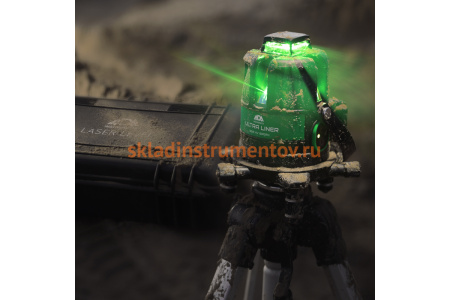Лазерный уровень ADA ULTRALINER 360 4V Green Set А00497