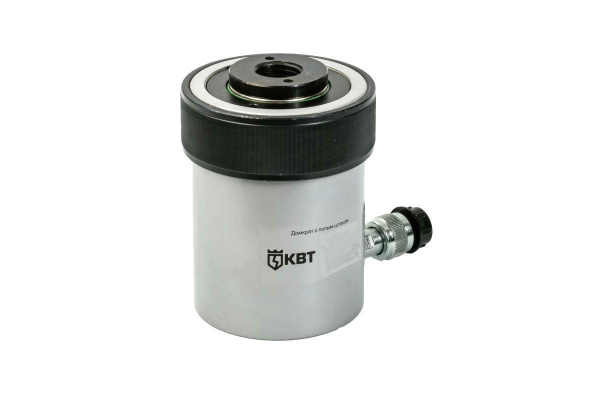 Домкрат с полым штоком КВТ ДП20П50 74341