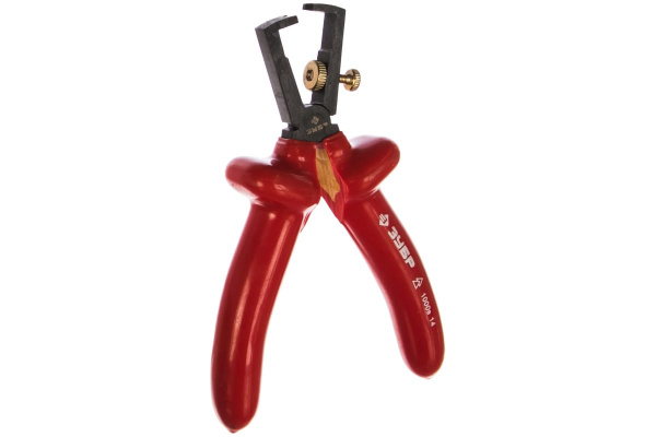 Диэлектрические пассатижи МАСТЕР ЭЛЕКТРИК для зачистки проводов, 160мм Зубр 2214-9-16_z*02