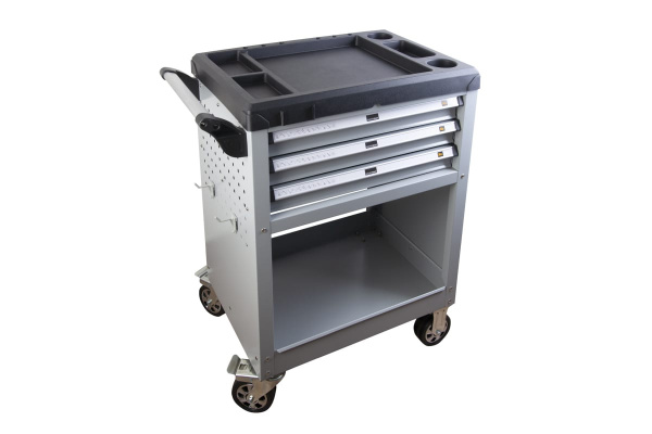 Тележка инструментальная открытая с 3 ящиками WDK-713 WIEDERKRAFT